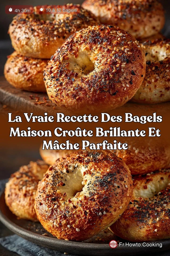 La Vraie Recette des Bagels Maison Croûte Brillante et Mâche Parfaite