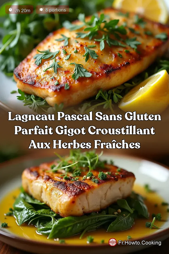 LAgneau Pascal Sans Gluten Parfait Gigot Croustillant aux Herbes Fraîches