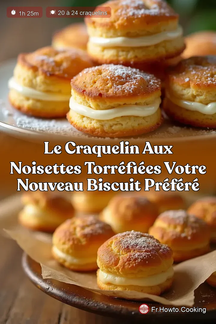 Le Craquelin aux Noisettes Torréfiées Votre Nouveau Biscuit Préféré