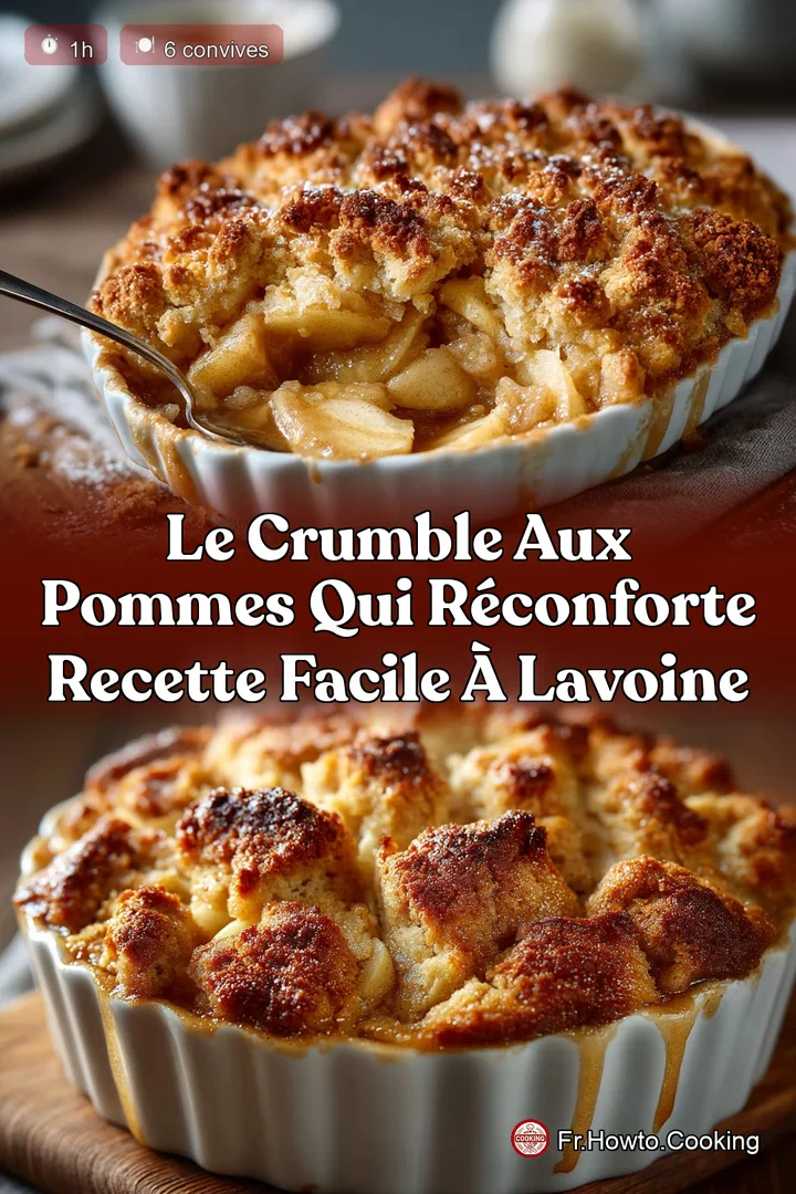 Le Crumble aux Pommes qui Réconforte Recette Facile à lAvoine