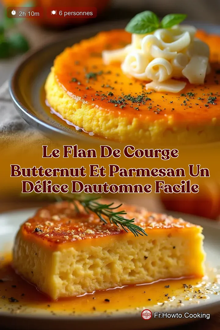 Le Flan de Courge Butternut et Parmesan Un Délice dAutomne Facile
