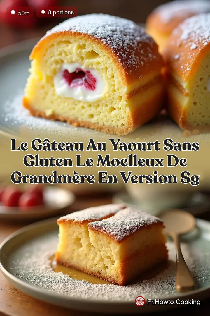 Le Gâteau au Yaourt Sans Gluten Le Moelleux de GrandMère en Version SG
