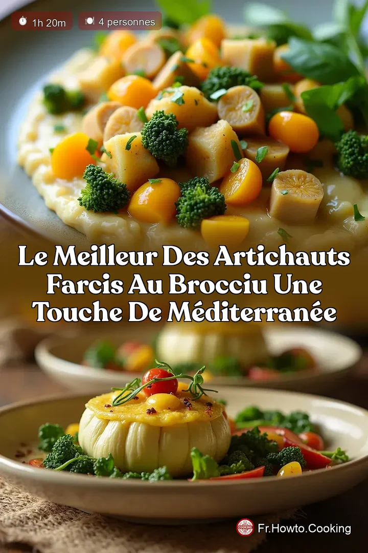 Le Meilleur des Artichauts Farcis au Brocciu Une Touche de M&eacute;diterran&eacute;e
