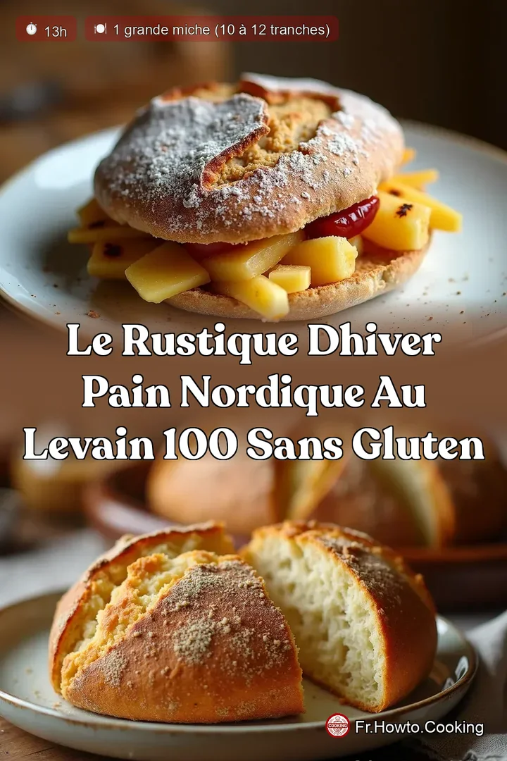 Le Rustique dHiver Pain Nordique au Levain 100 Sans Gluten