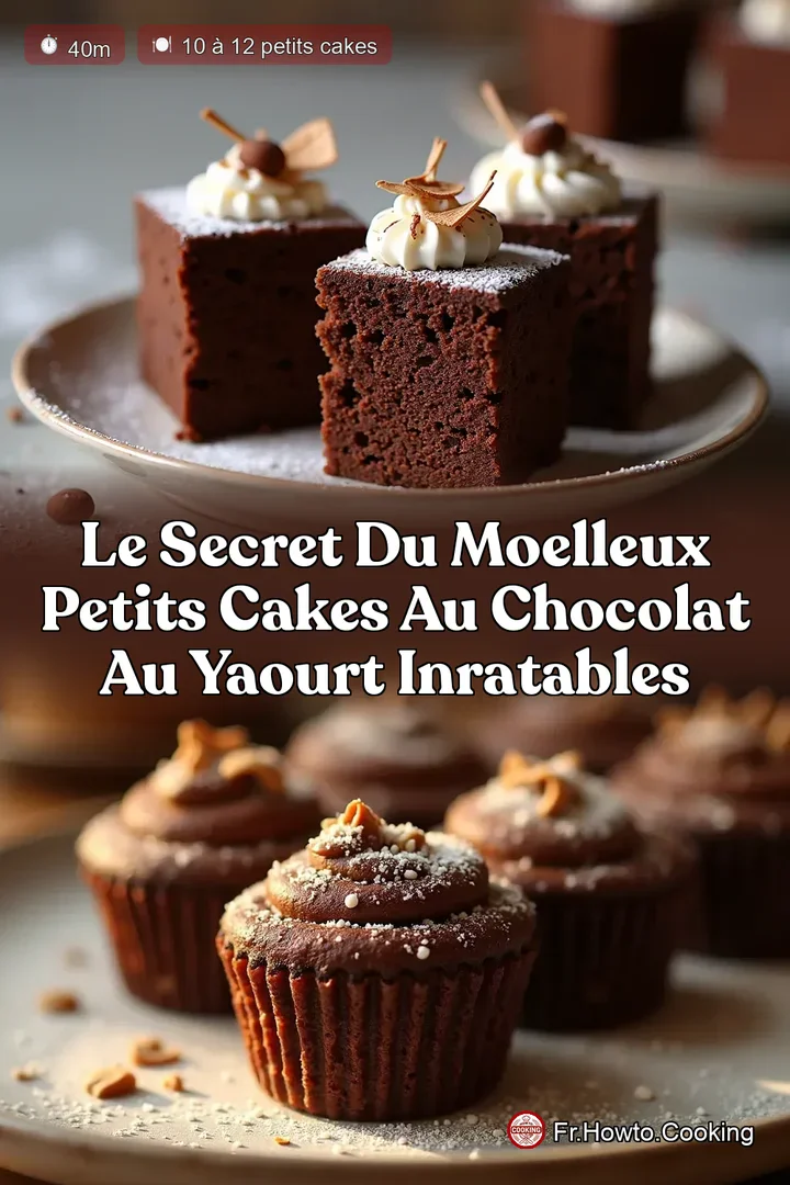 Le Secret du Moelleux Petits Cakes au Chocolat au Yaourt Inratables