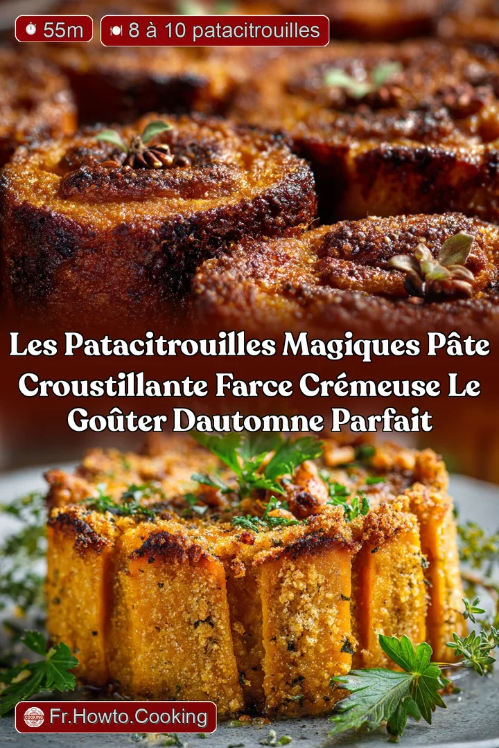 Les Patacitrouilles Magiques P&acirc;te Croustillante Farce Cr&eacute;meuse Le Go&ucirc;ter dAutomne Parfait