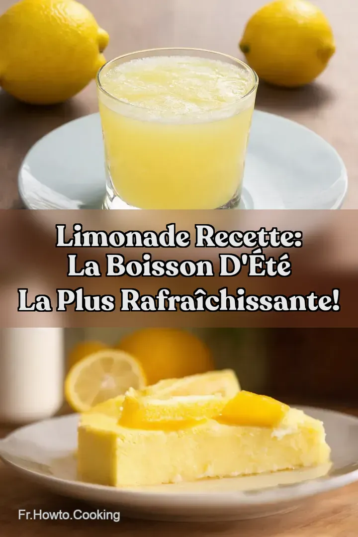 Limonade Recette: La Boisson d &Eacute;t&eacute; La Plus Rafra&icirc;chissante!