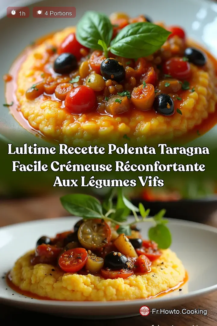 LUltime Recette Polenta Taragna Facile Crémeuse Réconfortante aux Légumes Vifs