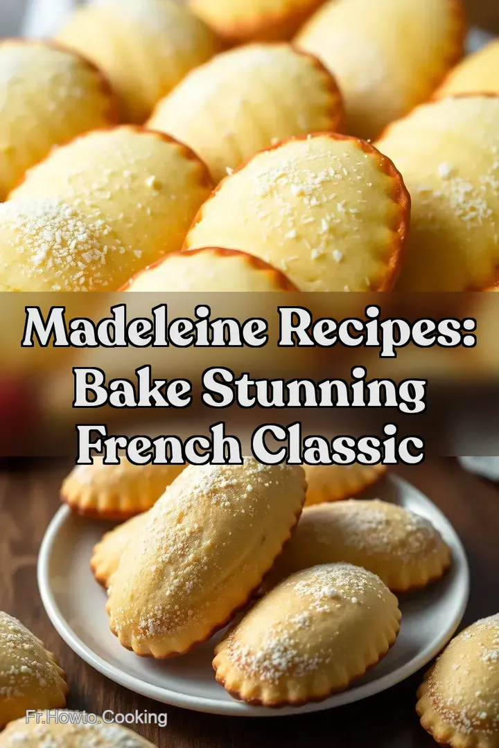 Madeleine Recipes: Bake Stunning French Classic