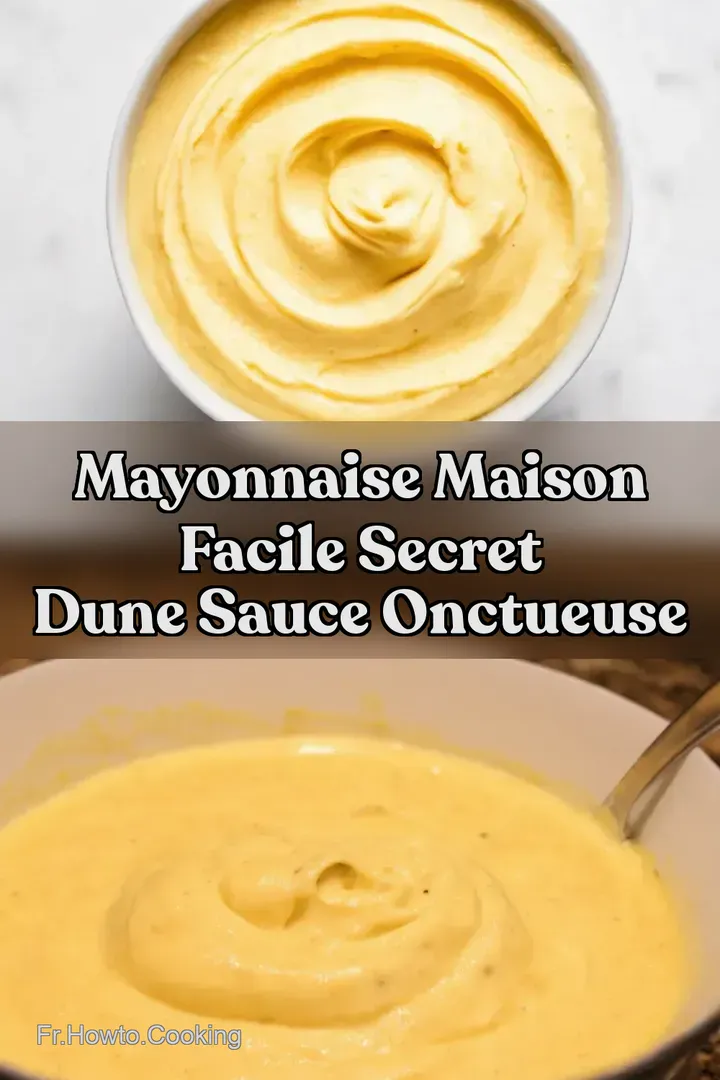 Mayonnaise Maison Facile Secret dune Sauce Onctueuse