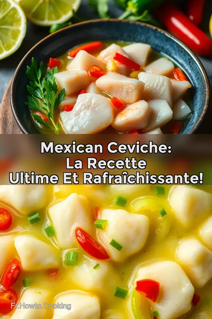 Mexican Ceviche: La Recette Ultime et Rafra&icirc;chissante!