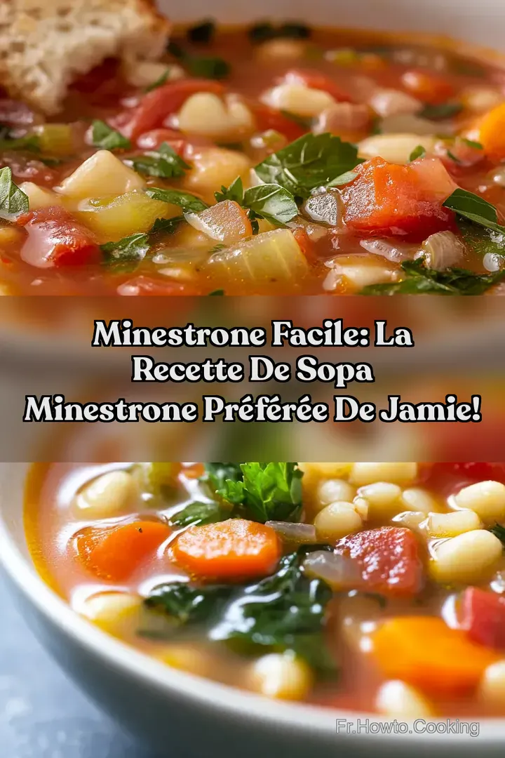 Minestrone facile: La recette de Sopa Minestrone pr&eacute;f&eacute;r&eacute;e de Jamie!