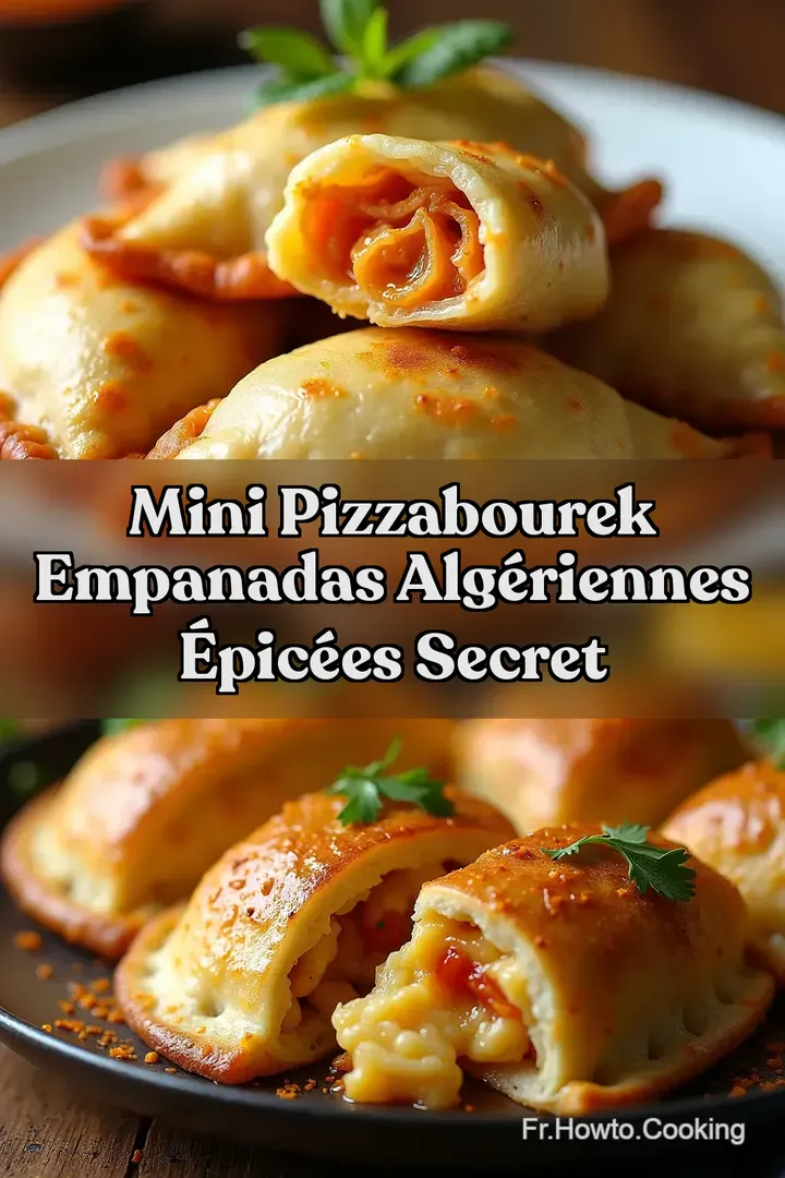 Mini PizzaBourek Empanadas Alg&eacute;riennes &Eacute;pic&eacute;es Secret