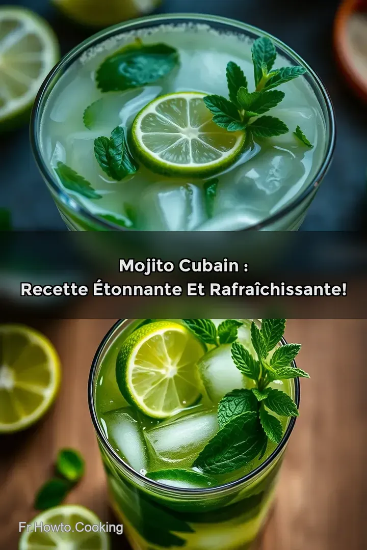 Mojito Cubain : Recette &Eacute;tonnante et Rafra&icirc;chissante!