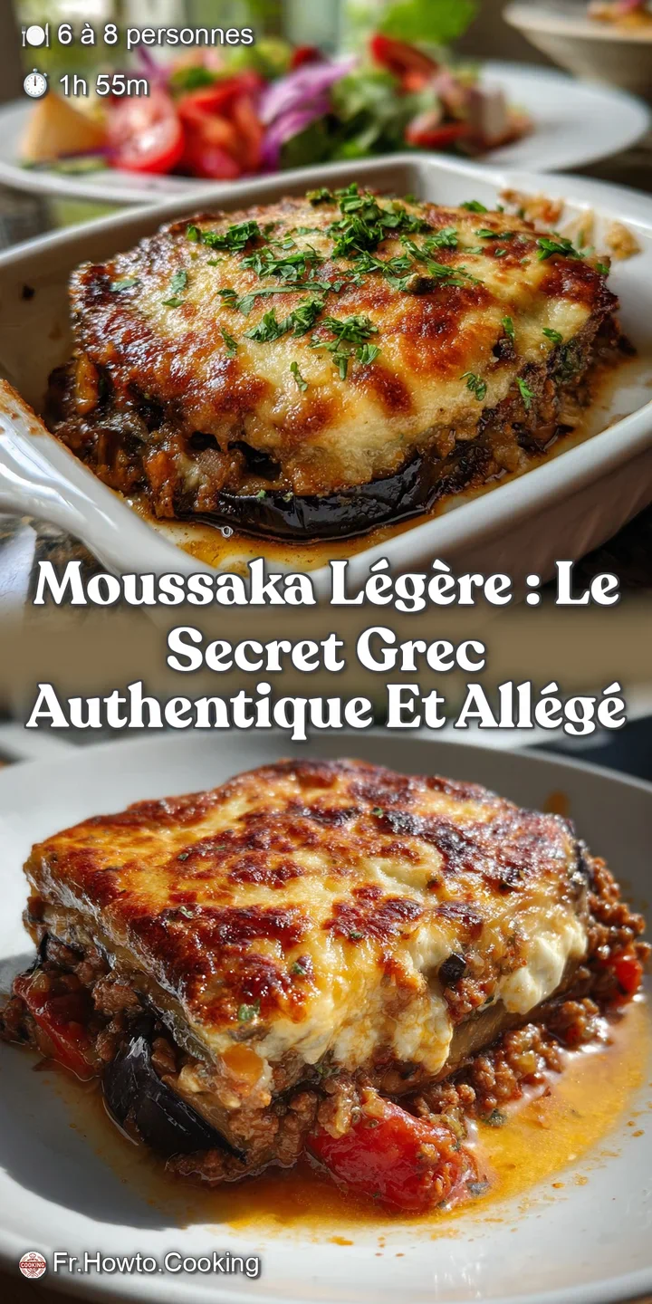 Moussaka L&eacute;g&egrave;re : Le Secret Grec Authentique et All&eacute;g&eacute;