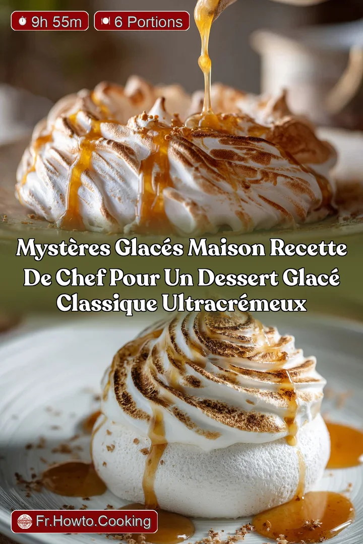 Myst&egrave;res glac&eacute;s maison Recette de chef pour un dessert glac&eacute; classique ultracr&eacute;meux
