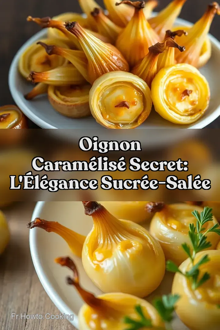 Oignon Caram&eacute;lis&eacute; Secret: L &Eacute;l&eacute;gance Sucr&eacute;e-Sal&eacute;e
