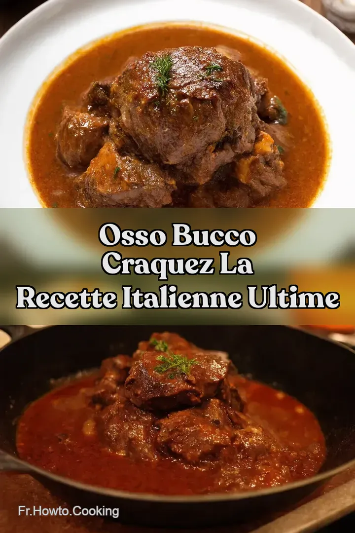 Osso Bucco Craquez la Recette Italienne Ultime