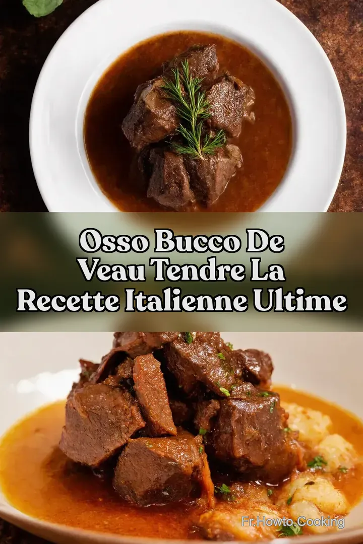 Osso Bucco de Veau Tendre La Recette Italienne Ultime