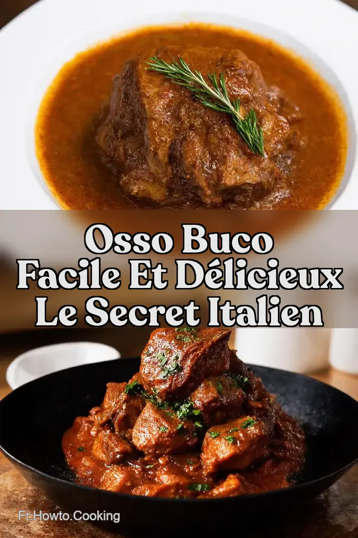 Osso Buco Facile et Délicieux Le Secret Italien : ÉPINGLER POUR PLUS TARD Osso Buco Facile et Délicieux Le Secret Italien