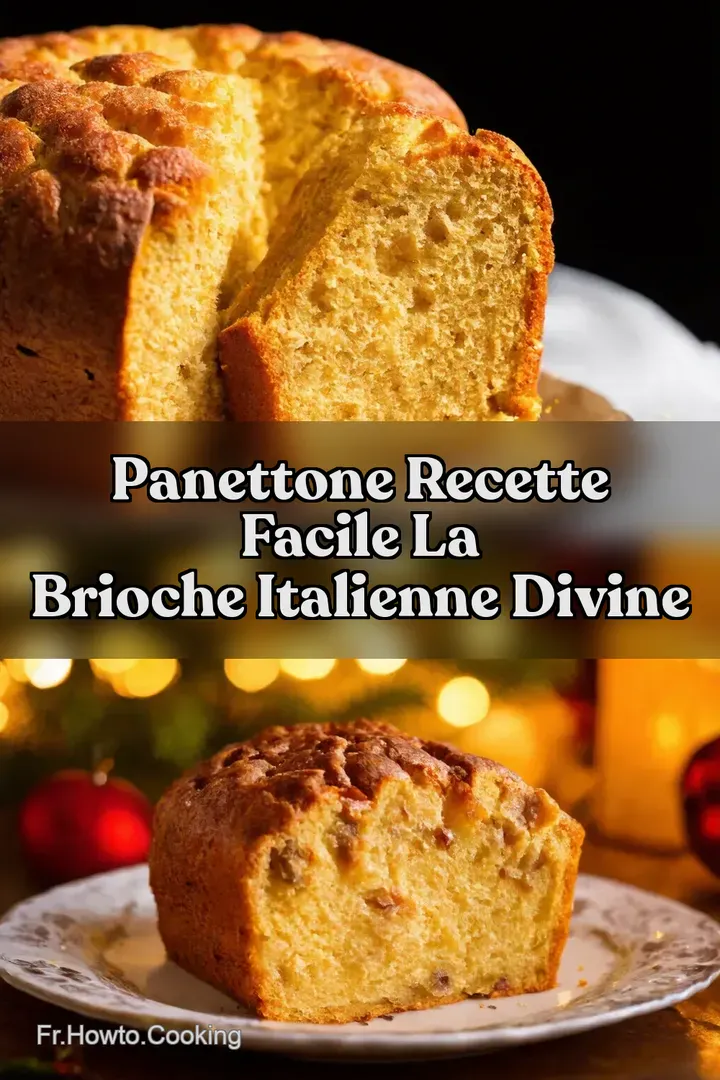 Panettone Recette Facile La Brioche Italienne Divine