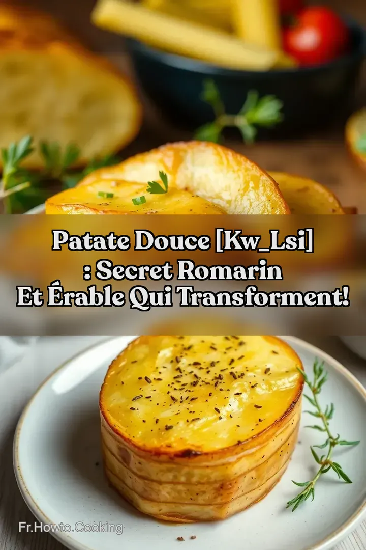 Patate Douce [kw_lsi] : Secret Romarin et &Eacute;rable qui Transforment!