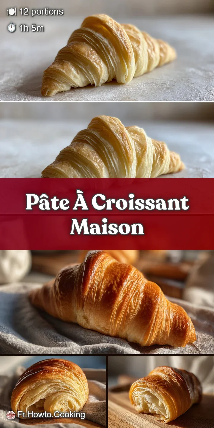 Close-up of a freshly baked croissant with a deep golden crust, its crisp edges hinting at a light and buttery flavor.