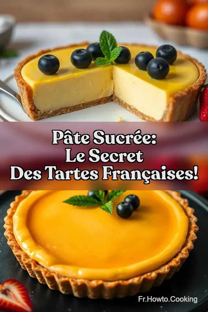 P&acirc;te Sucr&eacute;e: Le secret des tartes fran&ccedil;aises!