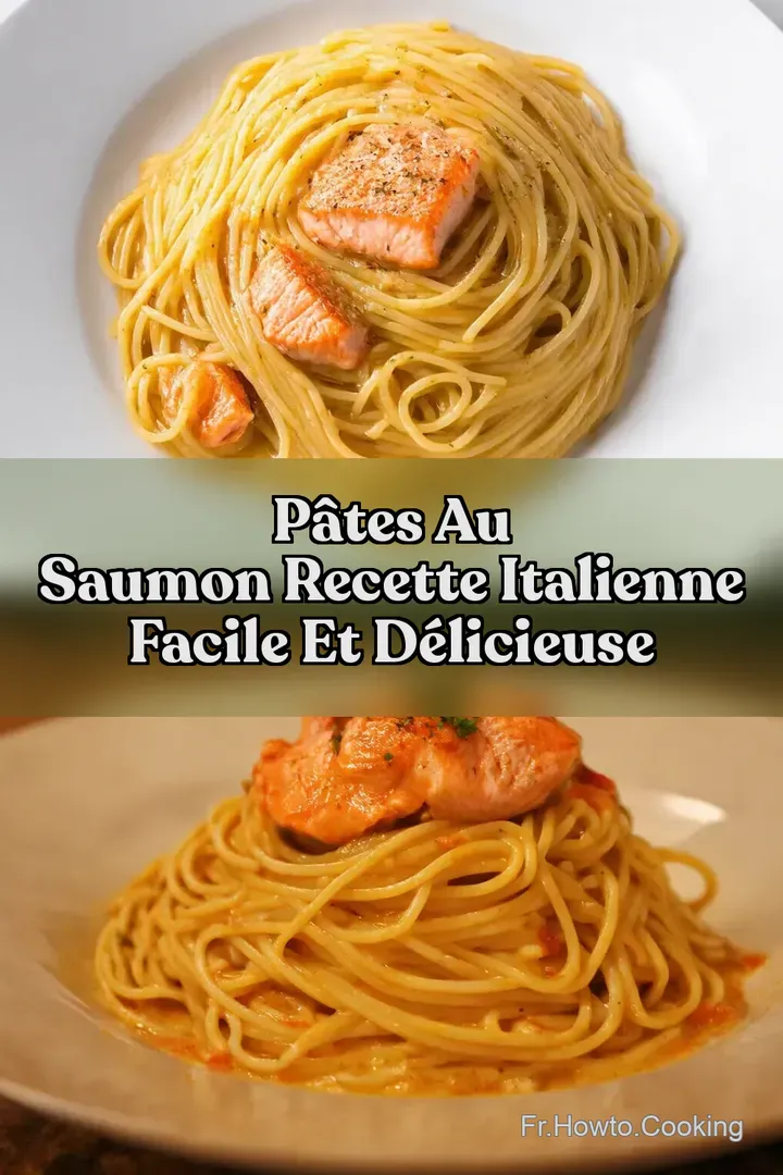 P&acirc;tes au Saumon Recette Italienne Facile et D&eacute;licieuse