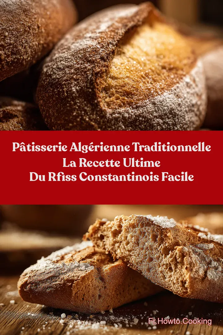 P&acirc;tisserie Alg&eacute;rienne Traditionnelle La Recette Ultime du Rfiss Constantinois Facile