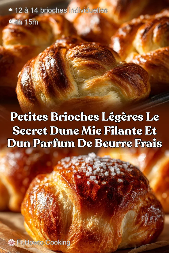 Petites Brioches L&eacute;g&egrave;res Le secret dune mie filante et dun parfum de beurre frais