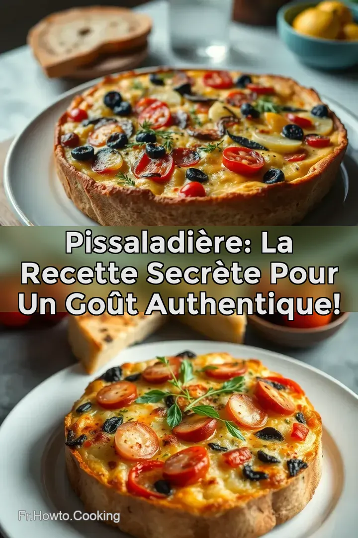 Pissaladi&egrave;re: La Recette Secr&egrave;te pour un Go&ucirc;t Authentique!