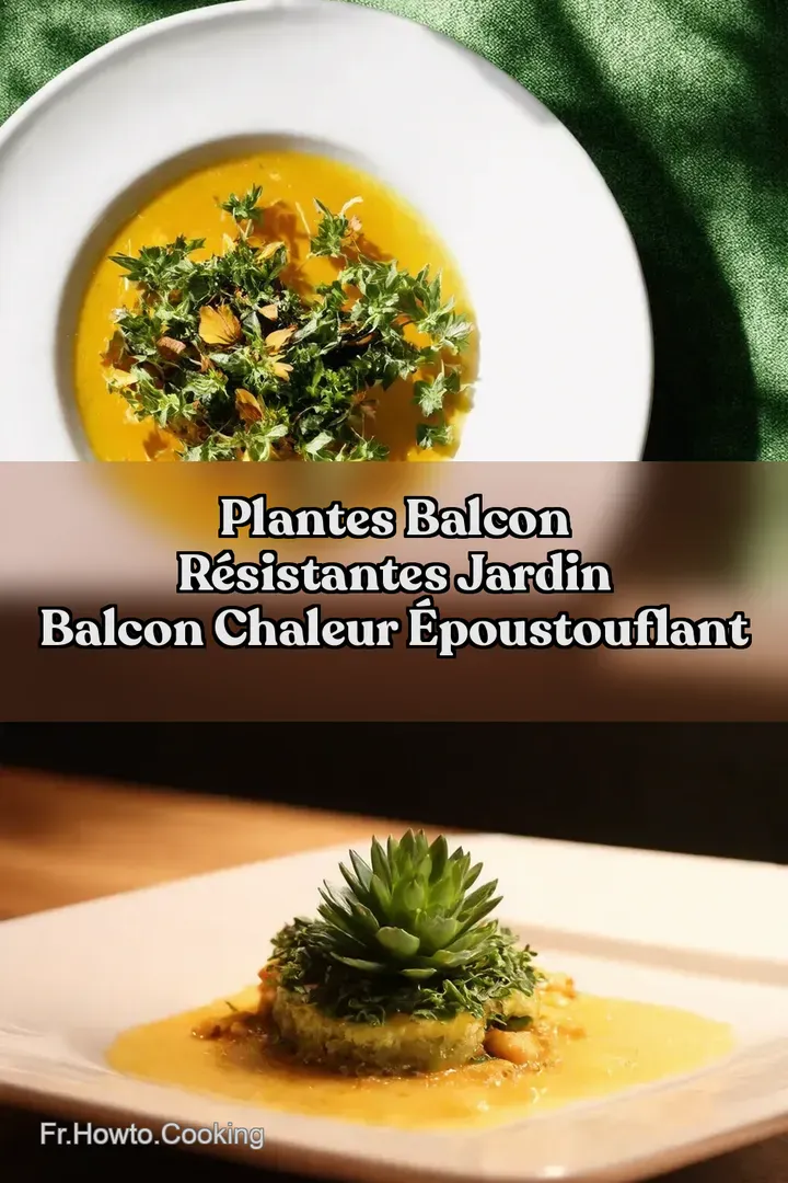 Plantes Balcon R&eacute;sistantes Jardin Balcon Chaleur &Eacute;poustouflant