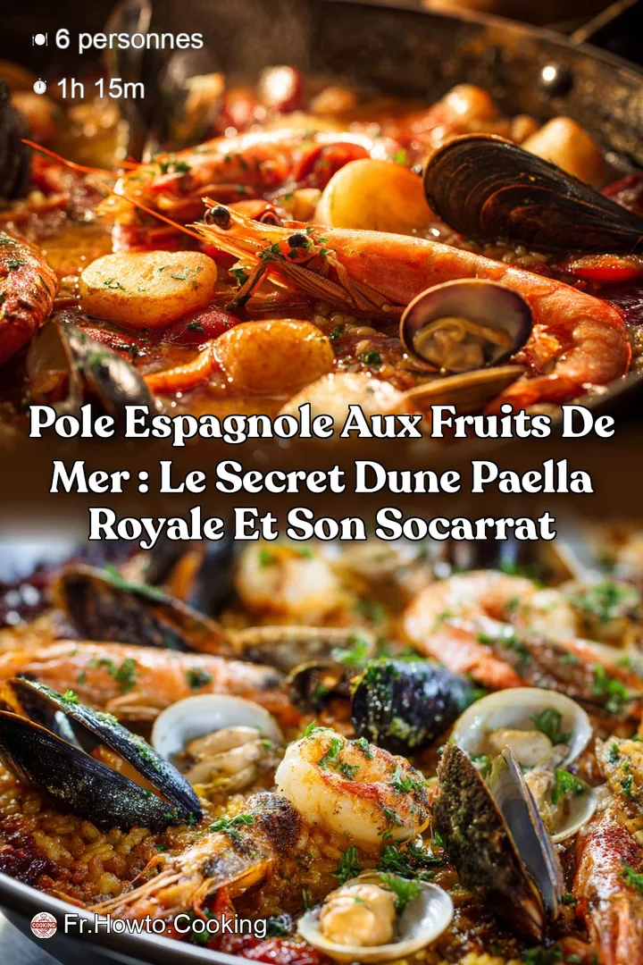 Pole Espagnole aux Fruits de Mer : Le Secret dune Paella Royale et son Socarrat