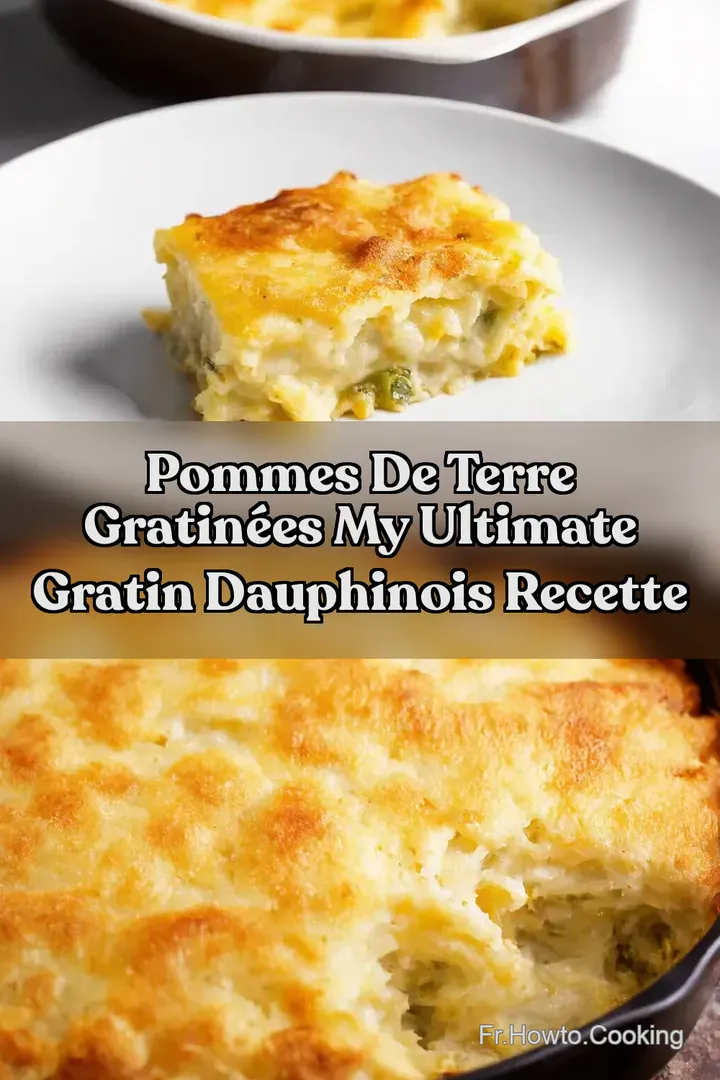 Pommes de Terre Gratin&eacute;es My Ultimate Gratin Dauphinois Recette