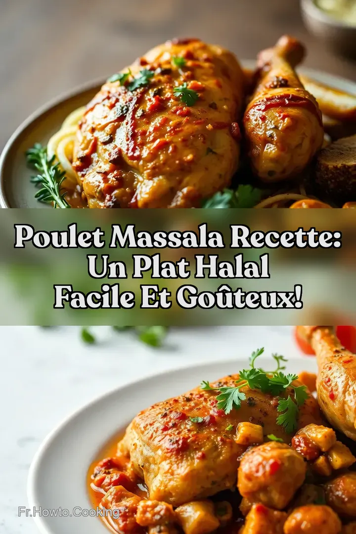 Poulet Massala Recette: Un Plat Halal Facile et Go&ucirc;teux!