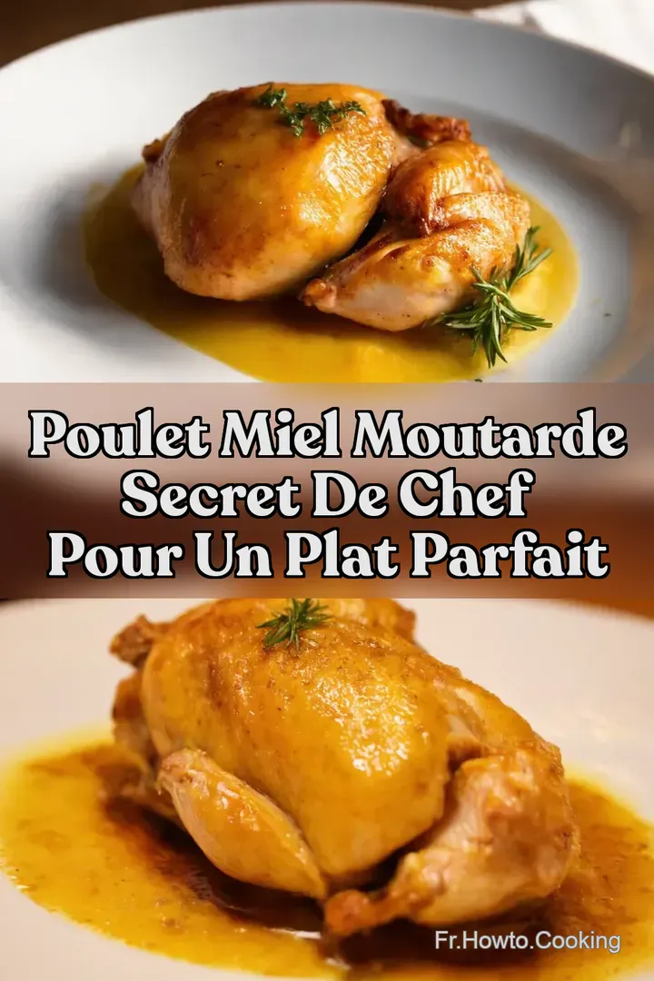 Poulet Miel Moutarde Secret de Chef Pour un Plat Parfait
