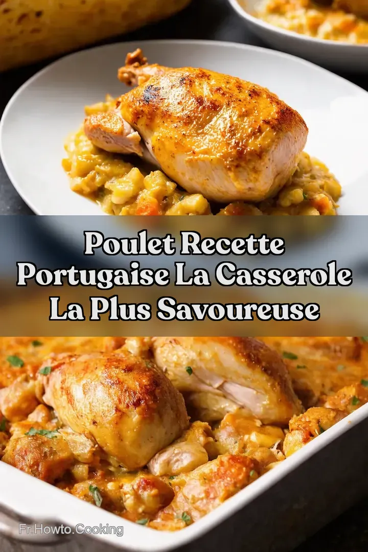 Poulet Recette Portugaise La Casserole la Plus Savoureuse
