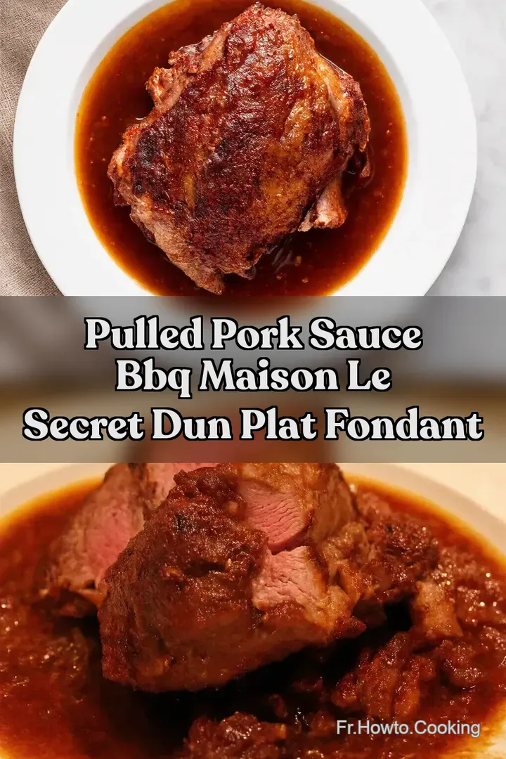 Pulled Pork Sauce BBQ Maison Le Secret dun Plat Fondant