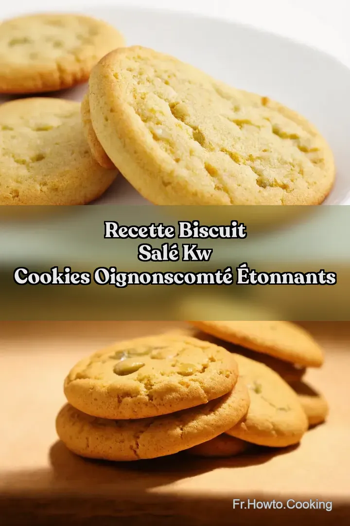 Recette Biscuit Sal&eacute; kw Cookies OignonsComt&eacute; &Eacute;tonnants