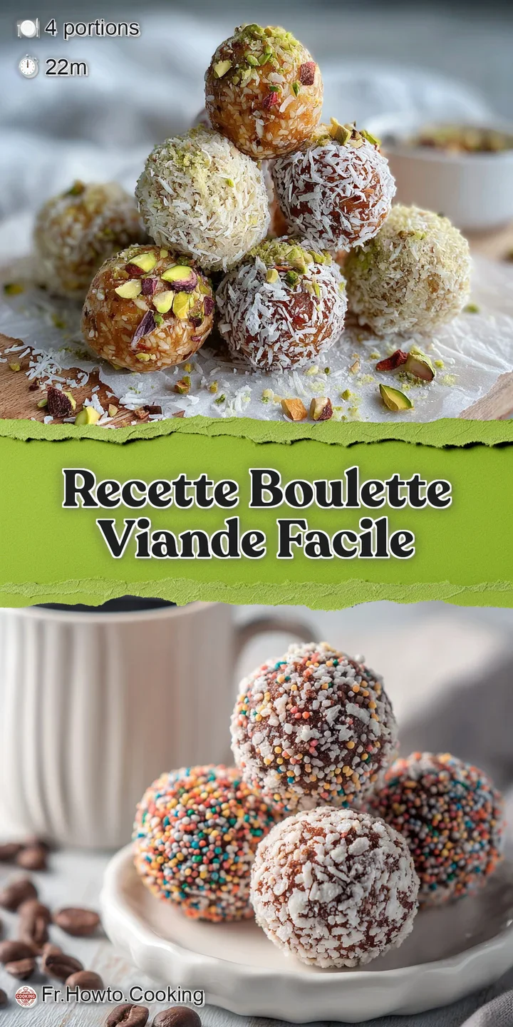 Close-up captures the savory detail of a glistening meatball, showcasing its browned exterior and flavorful, herb-flecked ...