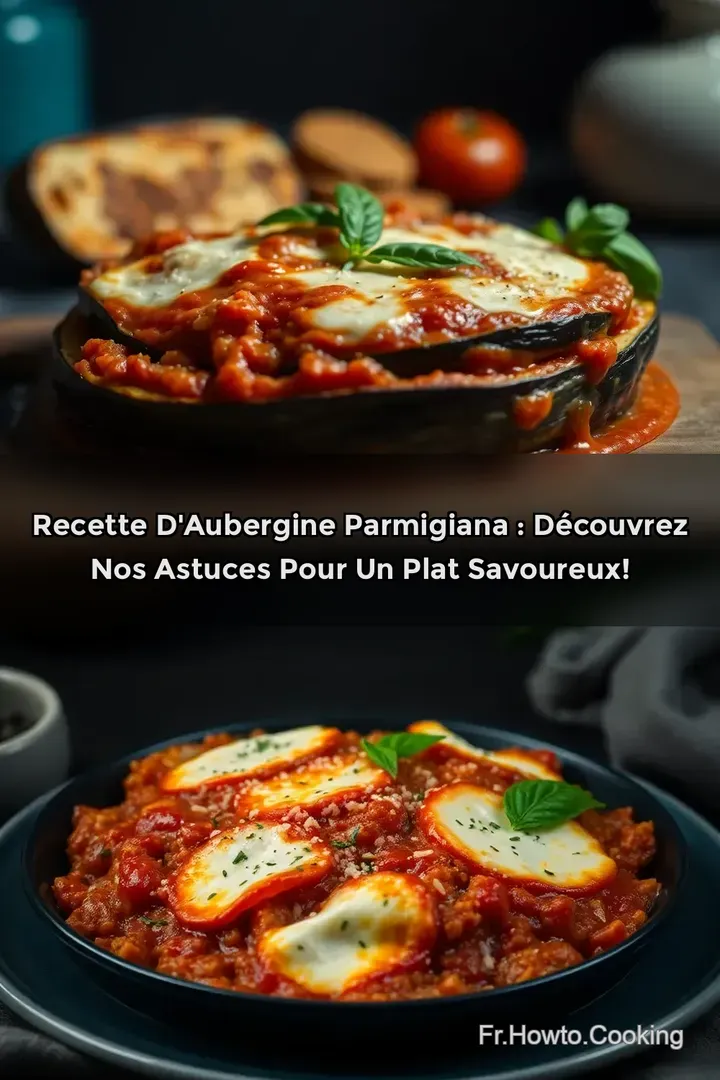Recette d Aubergine Parmigiana : D&eacute;couvrez Nos Astuces pour un Plat Savoureux!