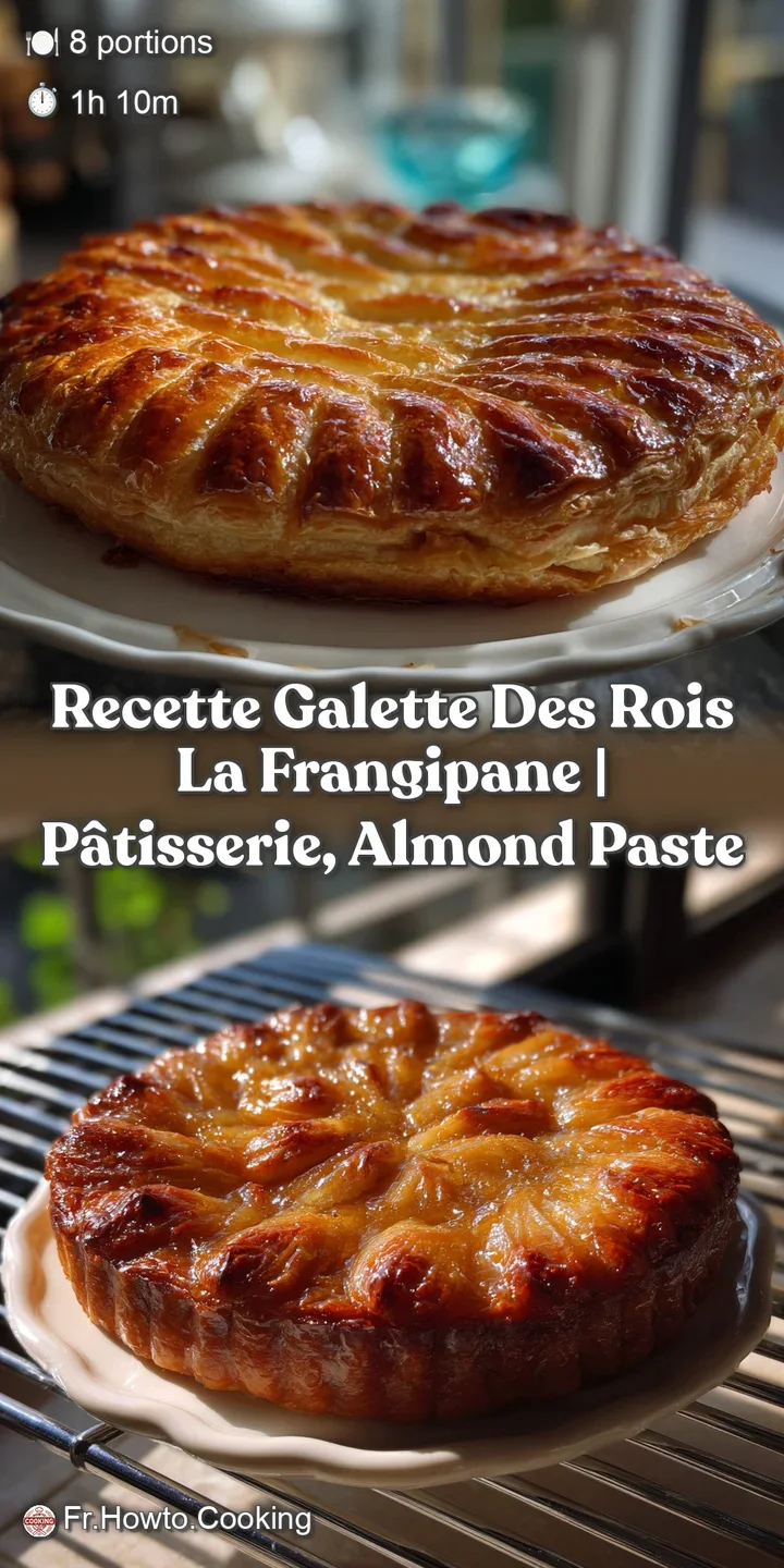 Close-up of a warm, buttery pastry with a rich almond filling oozing enticingly; layers of delicate, golden crust offer a ...