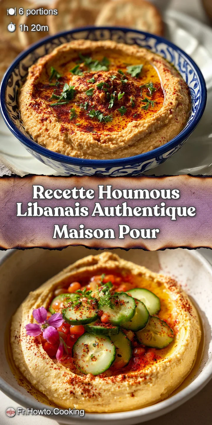 Close-up shows velvety hummus, gleaming with olive oil and flecked with herbs, beckoning a taste of Middle Eastern flavor.