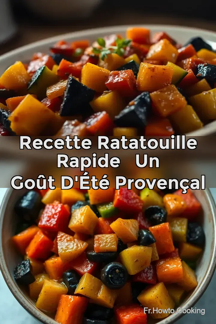 Recette Ratatouille Rapide ✨ Un Go&ucirc;t d &Eacute;t&eacute; Proven&ccedil;al