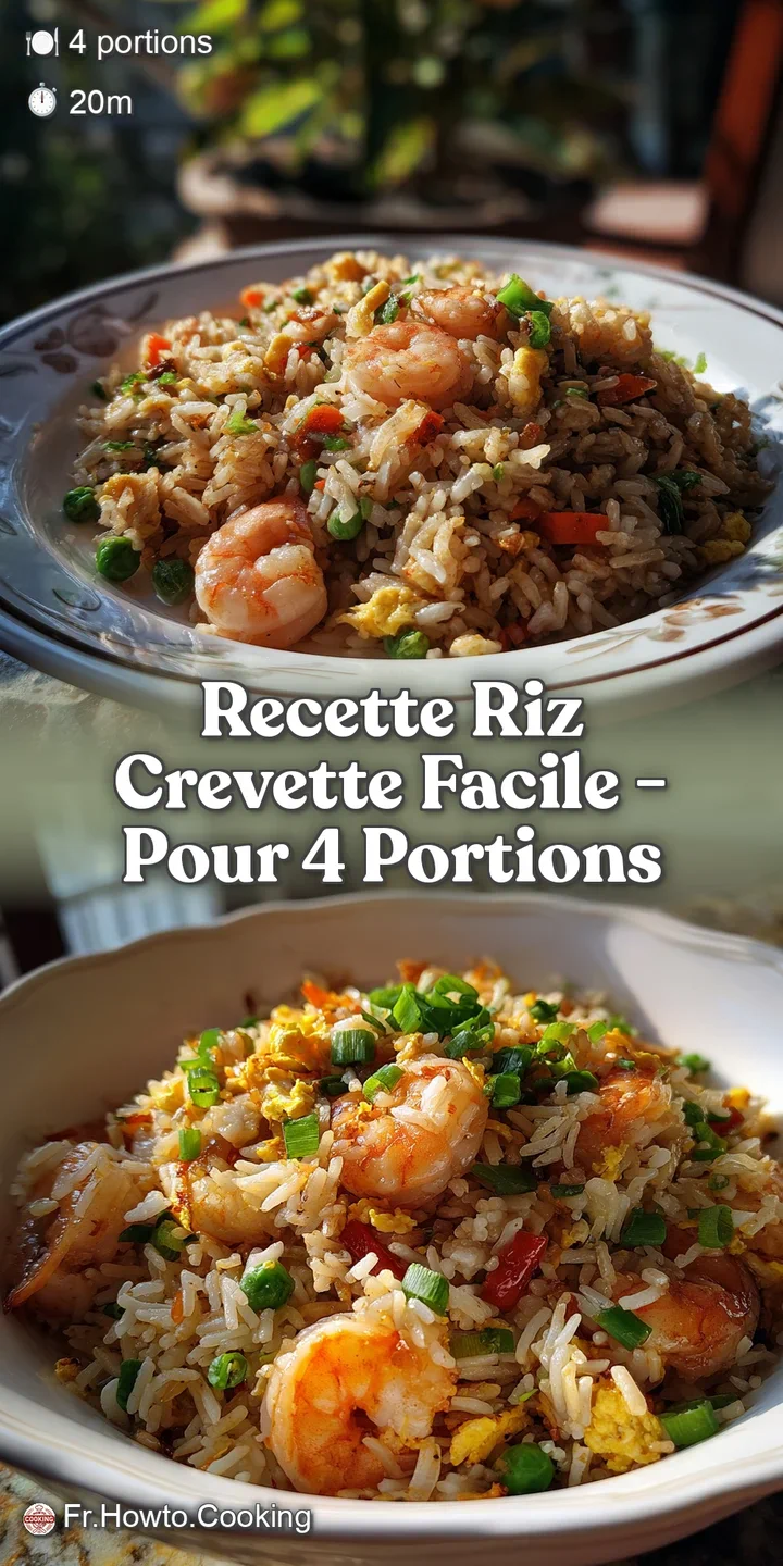 Close-up reveals plump shrimp nestled in creamy rice. Herb flecks add color and freshness, suggesting rich flavor and aroma.