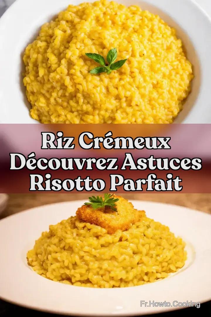 Riz Cr&eacute;meux D&eacute;couvrez Astuces Risotto Parfait