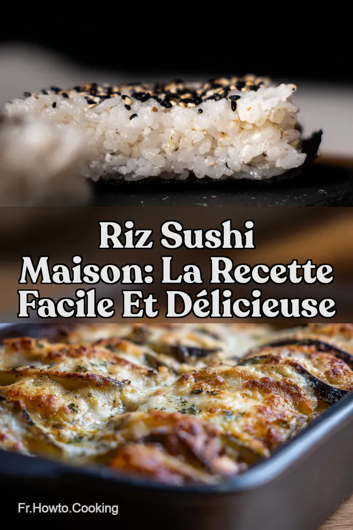 Riz Sushi Maison: La Recette Facile et D&eacute;licieuse