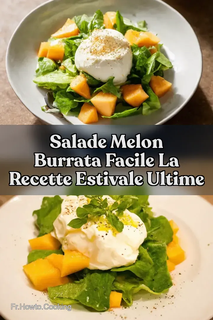 Salade Melon Burrata Facile La Recette Estivale Ultime