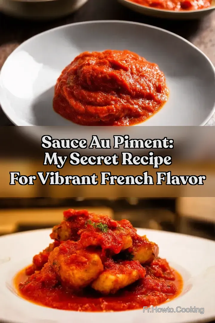 Sauce au Piment: My Secret Recipe for Vibrant French Flavor
